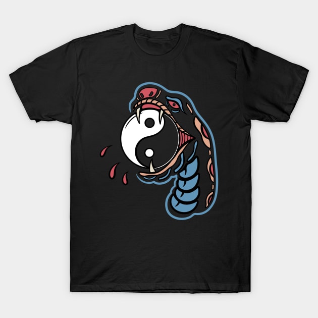 Snake and peace T-Shirt by gggraphicdesignnn